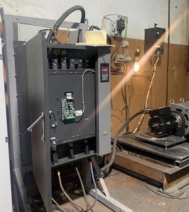 Работа частотного преобразователя HD50 160кВт с высокоскоростным синхронным IPM-двигателем