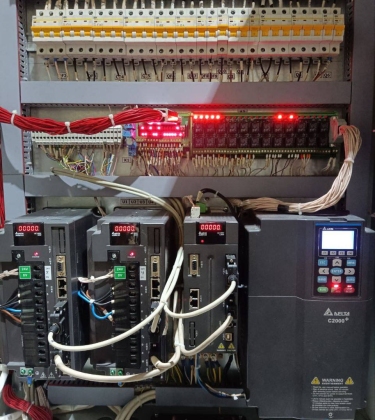 Модернизация координатно-расточного станка 2Е450Ф30 на базе оборудования Delta Electronics